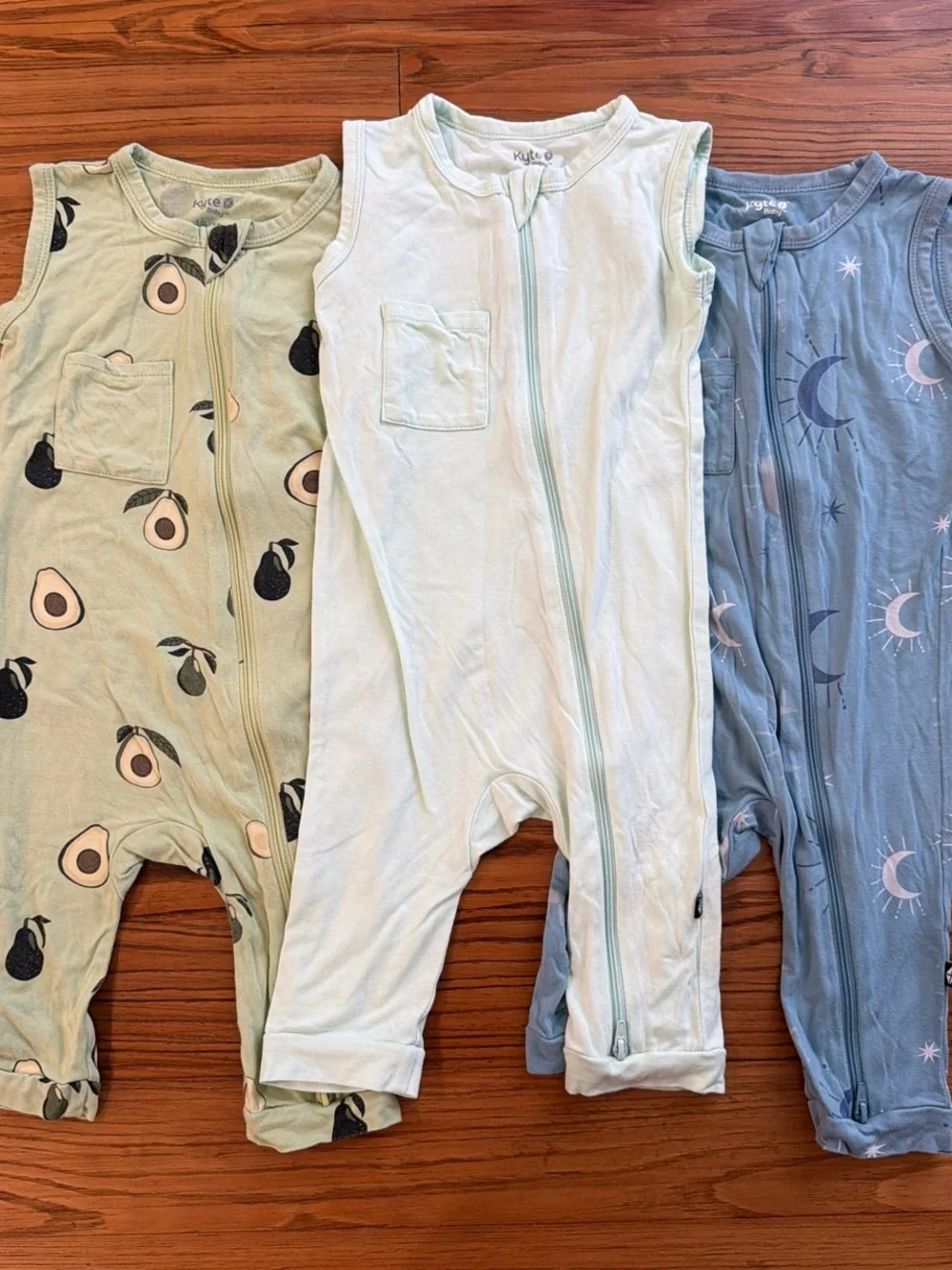 Kyte Baby Sleeveless rompers bundle